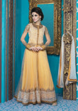 M16007 MEHAK BUTTERCUP YELLOW GEORGETTE SALWAR KAMEEZ - Asian Party Wear