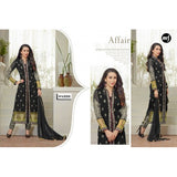 Black Indian Salwar Kameez Designer Party Dress - Asian Party Wear