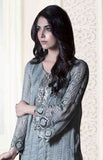 ZBD01 TEAL MARIA B STYLE PAKISTANI SALWAR KAMEEZ SUIT - Asian Party Wear