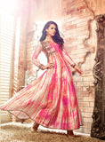 3404 PINK AND YELLOW MAISHA LAVISH 3 PARTY WEAR SUIT - Asian Party Wear