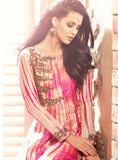 3404 PINK AND YELLOW MAISHA LAVISH 3 PARTY WEAR SUIT - Asian Party Wear