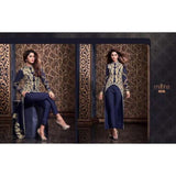 MS2311A - Blue  MAISHA HARMAN PARTY WEAR SUIT - Asian Party Wear