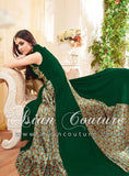 3904 GREEN MAISHA SEEP 2 DESIGNER SALWAR KAMEEZ - Asian Party Wear