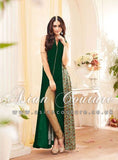 3904 GREEN MAISHA SEEP 2 DESIGNER SALWAR KAMEEZ - Asian Party Wear