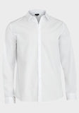 Mens White Classic Collared Designer Shirt - Asian Party Wear