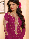 3005 Hot Pink Aashirwad Designer Salwar Kameez Suit - Asian Party Wear