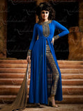 NAKKASHI 3021 ORIGINAL BLUE COLOUR DESIGNER PARTY WEAR SUIT - Asian Party Wear