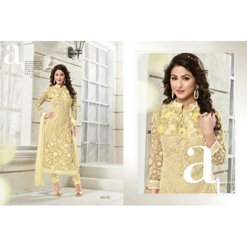 NX-02 Gold Heliyana 2 NX Salwar Kameez - Asian Party Wear