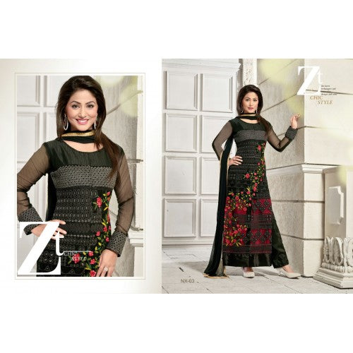 NX-03 Black Heliyana 2 NX Salwar Kameez - Asian Party Wear