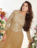 MS1501 MUSTARD COLOUR MAISHA MASKEEN GAUHAR KHAN SALWAR KAMEEZ SUIT - Asian Party Wear