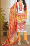 P7011 EXUBERANCE ORANGE KARISHMA KAPOOR PASHMINA DESIGNER SUIT - Asian Party Wear