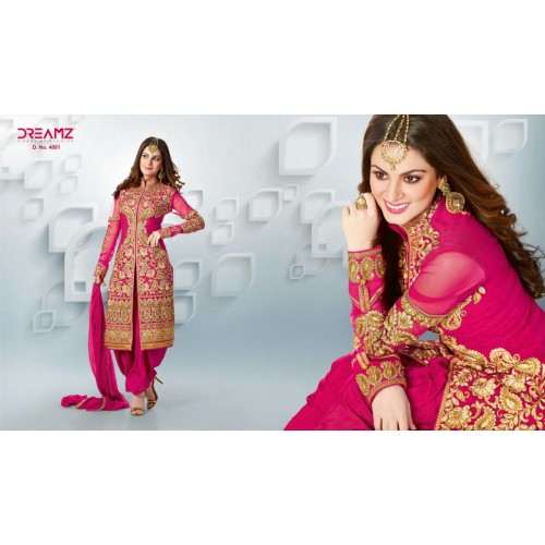 Pink BEAUTIFUL DREAMZ VOL-4 WEDDING WEAR SHALWAR KAMEEZ - Asian Party Wear