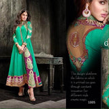 Princess Simayaa 1005 Green Wedding Wear Anarkali Dress - Asian Party Wear