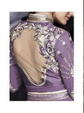 ZCM11003 Purple Zoya Colour Maxi Suit - Asian Party Wear