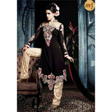 Black Stunning Hariette Anarkali Salwar Suit 56018 - Asian Party Wear