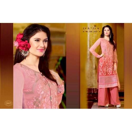 RED COLOUR MARIA B STYLE PAKISTANI SALWAR KAMEEZ SUIT - Asian Party Wear