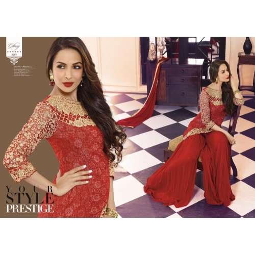 Red Show Stopper 3 Malaika Wedding Wear (MAK-3705) - Asian Party Wear