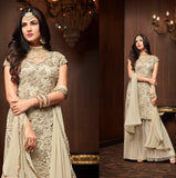 Pakistani Indian Party Wear Sharara Suits - Asian Party Wear