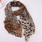 Stunning New Animal Leopard Print Wraps Scarf Chiffon Shawl - Asian Party Wear