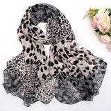 Stunning New Animal Leopard Print Wraps Scarf Chiffon Shawl - Asian Party Wear