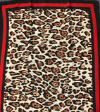 New Animal Leopard Printed Chiffon Scarf - Asian Party Wear