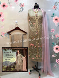 PAKISTANI PARTY & WEDDING JACKET STYLE SALWAR SUIT - Asian Party Wear