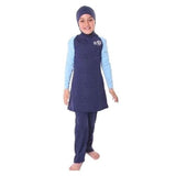 ACK-01 Girl Islamic Muslim Full Cover Costume Modest Swimwear Beach Swimming - Asian Party Wear