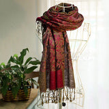 Cashmere Wool Pashmina Kashmiri Shawls/Scarf - Asian Party Wear