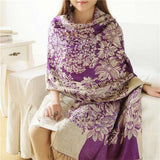 Cashmere Wool Pashmina Kashmiri Shawls/Scarf - Asian Party Wear