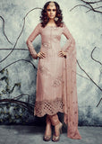 SJ4003-C TEAL PINK SAJAWAT GEORGETTE SALWAR KAMEEZ - Asian Party Wear