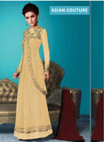 M16006-D MEHAK YELLOW GEORGETTE SALWAR KAMEEZ - Asian Party Wear