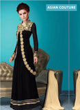 M16006-C MEHAK BLACK GEORGETTE SALWAR KAMEEZ - Asian Party Wear