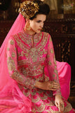 S-61 PINK SYBELLA ANGELLIQUE WEDDING WEAR DRESS - Asian Party Wear