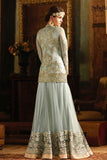 S-62 SEA BLUE SYBELLA ANGELLIQUE WEDDING WEAR DRESS - Asian Party Wear