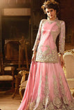 S-65 BABY PINK SYBELLA ANGELLIQUE WEDDING WEAR DRESS - Asian Party Wear