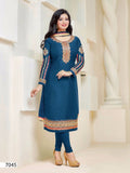 Z7045 SNORKEL BLUE ZISA AYESHA TAKIA SALWAR KAMEEZ SUIT - Asian Party Wear