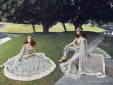 16002 Grey Zoya Crystal- Wedding Wear Lehenga - Asian Party Wear