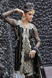 16005 BLACK ZOYA CRYSTAL WEDDING WEAR LEHENGA - Asian Party Wear