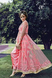 16006 ROSE QUARTZ PINK ZOYA CRYSTAL WEDDING WEAR LEHENGA - Asian Party Wear