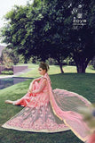 16006 ROSE QUARTZ PINK ZOYA CRYSTAL WEDDING WEAR LEHENGA - Asian Party Wear