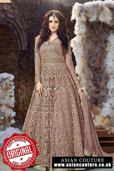 ZOYA EMERAID ZY-18001C TEA PINK WEDDING DRESS - Asian Party Wear